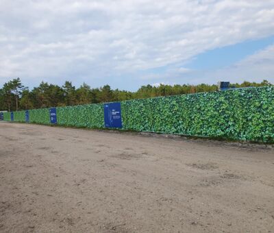 Realizacja: 2000 m² banerów w 9 dni